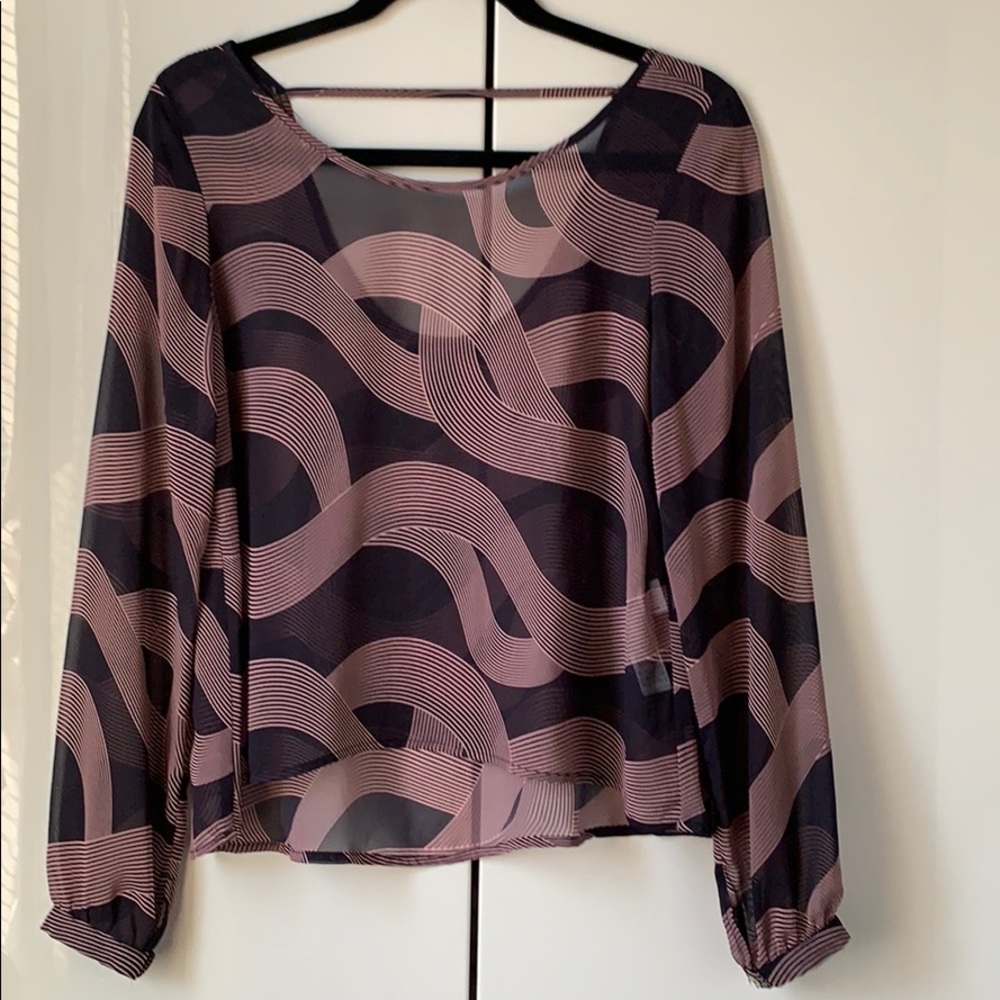 Abstract Swirl Print